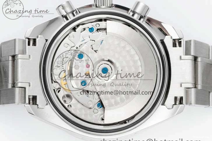 0405 Speedmaster Racing Master SS HKF Best Edition Black Dial on SS Bracelet A Versatile 7810